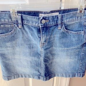 Old Navy jean mini skirt size 6P